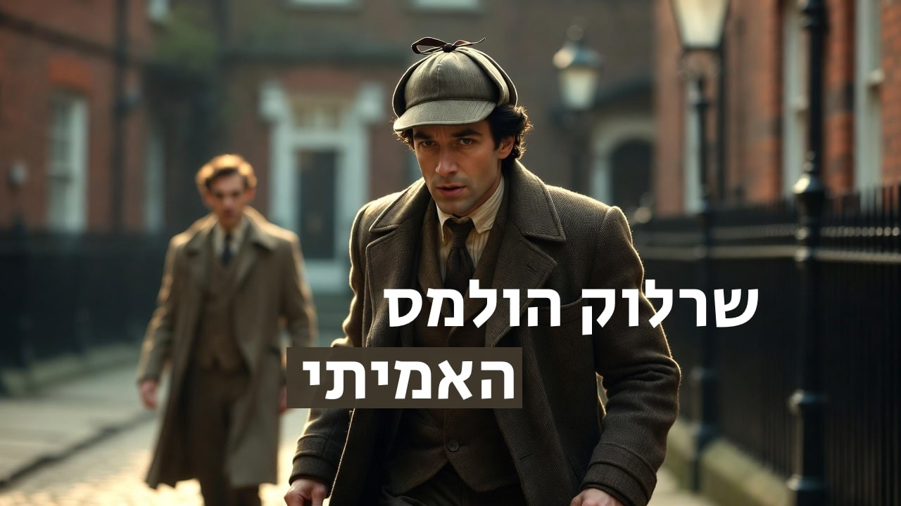 צפייה בסרט המלא - שרלוק הולמס האמיתי - לצפיה בטריילר